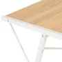 Schreibtisch mit Regal in Weiß und Eiche, 116 x 50 x 93 cm von vidaXL, Schreibtische - Ref: Foro24-20291, Preis: 48,23 €, Rab...