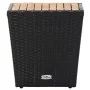 Mesa de centro ratán PE y madera maciza acacia 41,5x41,5x43 cm by vidaXL, Garden tables - Ref: Foro24-46197, Price: 53,30 €, ...