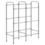Lagerregal für 6 Boxen aus silbernem Stahl, 96 x 33 x 116 cm von vidaXL, Industrieregale - Ref: Foro24-285213, Preis: 53,45 €...