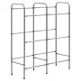 Storage shelf for 6 boxes silver steel 96x33x116 cm by vidaXL, Industrial shelving - Ref: Foro24-285213, Price: 52,48 €, Disc...