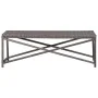 Gray synthetic rattan garden bench 120 cm by vidaXL, garden benches - Ref: Foro24-46211, Price: 70,02 €, Discount: %