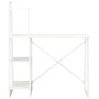 Schreibtisch mit weißem Regal 102x50x117 cm von vidaXL, Schreibtische - Ref: Foro24-20282, Preis: 83,48 €, Rabatt: %