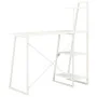 Desk with white shelf 102x50x117 cm by vidaXL, Desks - Ref: Foro24-20282, Price: 82,33 €, Discount: %