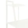 Desk with white shelf 102x50x117 cm by vidaXL, Desks - Ref: Foro24-20282, Price: 82,33 €, Discount: %
