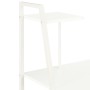 Schreibtisch mit weißem Regal 102x50x117 cm von vidaXL, Schreibtische - Ref: Foro24-20282, Preis: 83,48 €, Rabatt: %