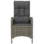 Garden chairs 2 units gray synthetic rattan by vidaXL, Garden chairs - Ref: Foro24-46219, Price: 282,91 €, Discount: %