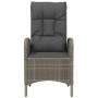 Gartenstühle 2 Einheiten graues synthetisches Rattan von vidaXL, Gartenstühle - Ref: Foro24-46219, Preis: 230,87 €, Rabatt: %