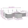 Set sofás de jardín 7 piezas y cojines ratán sintético beige by , Garden sets - Ref: Foro24-3227906, Price: 420,09 €, Discoun...
