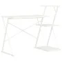 Schreibtisch mit Regal, weiß, 116x50x93 cm. von vidaXL, Schreibtische - Ref: Foro24-20287, Preis: 48,69 €, Rabatt: %
