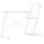 Schreibtisch mit Regal, weiß, 116x50x93 cm. von vidaXL, Schreibtische - Ref: Foro24-20287, Preis: 48,47 €, Rabatt: %