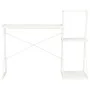 Schreibtisch mit Regal, weiß, 116x50x93 cm. von vidaXL, Schreibtische - Ref: Foro24-20287, Preis: 48,69 €, Rabatt: %