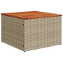 Juego de sofás jardín con cojines beige mezcla 9 pzas ratán PE by , Garden sets - Ref: Foro24-3256066, Price: 601,37 €, Disco...