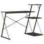 Schreibtisch mit schwarzem Regal 116x50x93 cm von vidaXL, Schreibtische - Ref: Foro24-20288, Preis: 56,57 €, Rabatt: %