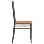 Sillas de comedor 6 unidades MDF marrón de vidaXL, Sillas de comedor - Ref: Foro24-281397, Precio: 162,29 €, Descuento: %