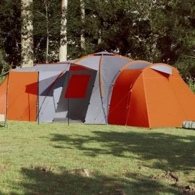 Tienda de campaña familiar iglú 12 personas impermeable naranja by , tents - Ref: Foro24-94348, Price: 414,07 €, Discount: %