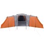 Tienda de campaña familiar iglú 12 personas impermeable naranja by , tents - Ref: Foro24-94348, Price: 406,02 €, Discount: %
