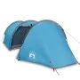 Tunnelzelt für 4 Personen, wasserdicht, blau von , Zelte - Ref: Foro24-94395, Preis: 83,08 €, Rabatt: %