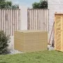 Caja de almacenaje de jardín ratán sintético beige mezcla 291L by , Outdoor storage boxes - Ref: Foro24-365339, Price: 123,76...