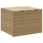Caja de almacenaje de jardín ratán sintético beige mezcla 291L by , Outdoor storage boxes - Ref: Foro24-365339, Price: 123,76...