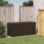 Braune Garten-Aufbewahrungsbox aus synthetischem Rattan 283L von , Aufbewahrungsboxen für den Außenbereich - Ref: Foro24-3653...