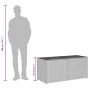 Brown synthetic rattan garden storage box 283L by , Outdoor storage boxes - Ref: Foro24-365313, Price: 124,76 €, Discount: %