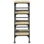 Carrito de cocina madera ingeniería roble Sonoma 45x35x89,5 cm by , Kitchen and dining carts - Ref: Foro24-842327, Price: 66,...