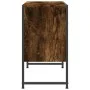 Armario lavabo baño madera ingeniería roble ahumado 80x33x60 cm de , Tocadores de baño - Ref: Foro24-842463, Precio: 62,04 €,...