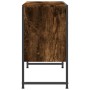 Waschbeckenunterschrank aus geräucherter Eichen-Ingenieurholz 80x33x60 cm. von , Badezimmerwaschtische - Ref: Foro24-842463, ...