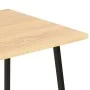 Desk with oak and black shelving 102x50x117 cm by vidaXL, Desks - Ref: Foro24-20284, Price: 82,43 €, Discount: %