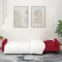 Sofá cama de 2 plazas con dos almohadas terciopelo rojo tinto by , Sofas - Ref: Foro24-375820, Price: 289,14 €, Discount: %