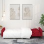 Sofá cama de 2 plazas con dos almohadas terciopelo rojo tinto by , Sofas - Ref: Foro24-375820, Price: 274,07 €, Discount: %