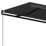 Manuelle ausfahrbare Markise in Anthrazitgrau, 450x350 cm. von , Markisen - Ref: Foro24-3069199, Preis: 385,52 €, Rabatt: %