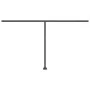 Toldo de pie retráctil manual azul y blanco 450x350 cm by , Awnings - Ref: Foro24-3069836, Price: 500,65 €, Discount: %