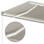 Automatische Markise mit LED und Windsensor, creme, 5x3 m. von , Markisen - Ref: Foro24-3069992, Preis: 753,25 €, Rabatt: %