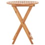 Folding garden table made of solid acacia wood 60x75 cm by vidaXL, Garden tables - Ref: Foro24-46346, Price: 52,18 €, Discoun...