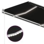 Toldo automático LED sensor de viento gris antracita 400x350 cm by , Awnings - Ref: Foro24-3068994, Price: 608,48 €, Discount: %