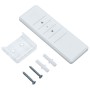 Toldo automático LED sensor de viento gris antracita 400x350 cm by , Awnings - Ref: Foro24-3068994, Price: 608,48 €, Discount: %