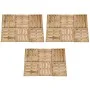 Baldosas de porche 18 unidades madera marrón 50x50 cm de , Suelos y moquetas - Ref: Foro24-276435, Precio: 189,80 €, Descuent...