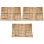 Terrassenfliesen 18 Einheiten braunes Holz 50x50 cm von , Böden und Teppiche - Ref: Foro24-276435, Preis: 189,80 €, Rabatt: %