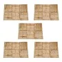 Baldosas de porche 30 unidades madera marrón 50x50 cm de , Suelos y moquetas - Ref: Foro24-276437, Precio: 385,75 €, Descuent...