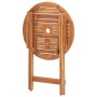 Folding garden table made of solid acacia wood 60x75 cm by vidaXL, Garden tables - Ref: Foro24-46346, Price: 52,18 €, Discoun...