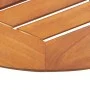 Folding garden table made of solid acacia wood 60x75 cm by vidaXL, Garden tables - Ref: Foro24-46346, Price: 54,46 €, Discoun...