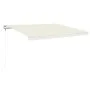 Automatische Markise mit LED und Windsensor, creme, 400x350 cm. von , Markisen - Ref: Foro24-3068992, Preis: 594,85 €, Rabatt: %