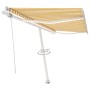 Automatische LED-Markise mit gelb-weißem Windsensor 400x350cm von , Markisen - Ref: Foro24-3069633, Preis: 732,00 €, Rabatt: %
