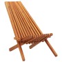 Tumbonas plegables de jardín 2 unidades madera maciza de acacia de vidaXL, Sillas de jardín - Ref: Foro24-45975, Precio: 231,...