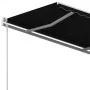 Manuell ausfahrbares, anthrazitgraues Standmarkisentuch, 450x350 cm. von , Markisen - Ref: Foro24-3069839, Preis: 499,66 €, R...