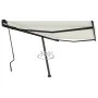 Toldo de pie retráctil manual crema 450x300 cm de , Toldos - Ref: Foro24-3069757, Precio: 467,47 €, Descuento: %