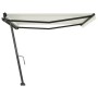 Cremefarbene manuell ausziehbare Fußmarkise 450 x 300 cm von , Markisen - Ref: Foro24-3069757, Preis: 502,34 €, Rabatt: %