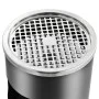 Gray steel trash can with ashtray 30 L by vidaXL, Garbage cans and trash cans - Ref: Foro24-51089, Price: 72,16 €, Discount: %
