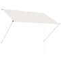 Toldo retráctil 200x150 cm crema